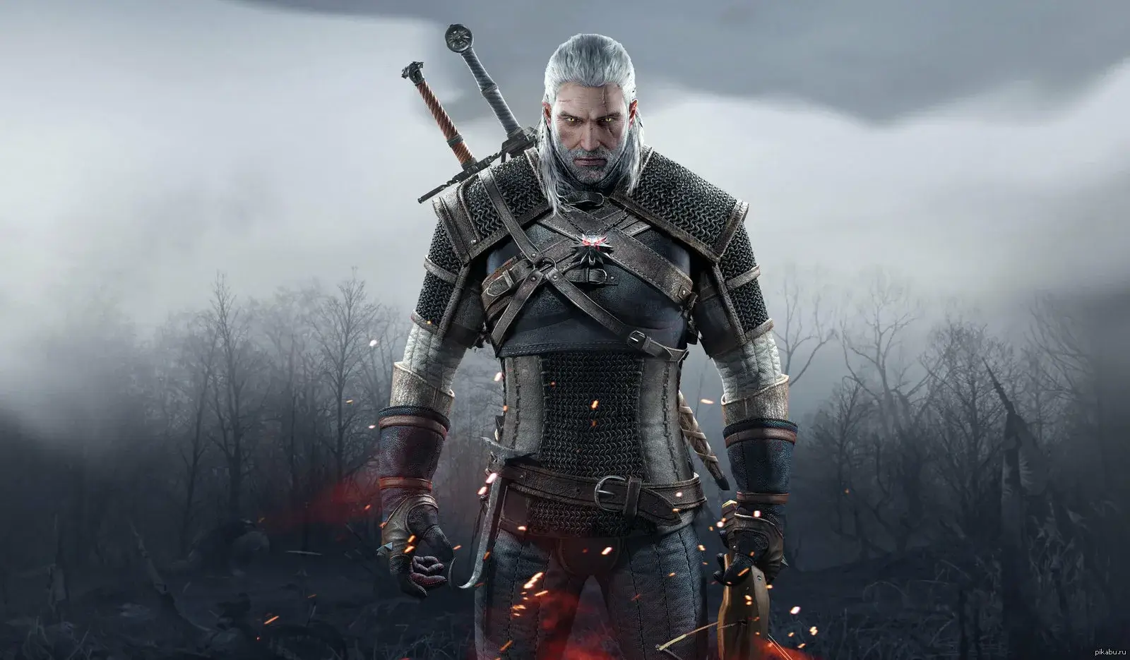 The Witcher 3: Geralt'ın canavarlarla mücadele ettiği epik RPG oyunu kapağı